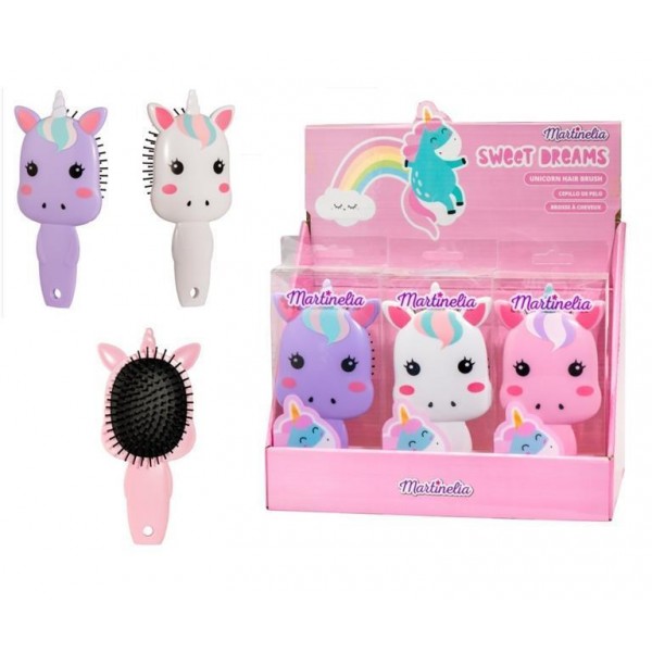 Martinelia Sweet Unicorn Hair Brush Βούρτσα Μαλλιών Μονόκερος 3014