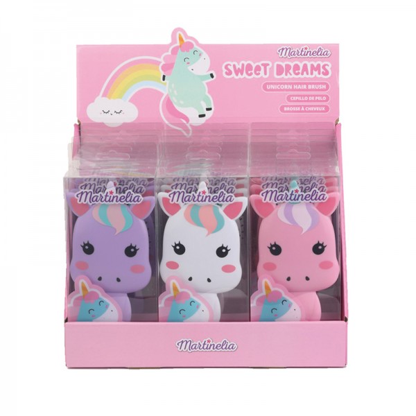 Martinelia Sweet Unicorn Hair Brush Βούρτσα Μαλλιών Μονόκερος 3014