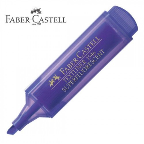 ΜΑΡΚΑΔΟΡΟΣ ΥΠΟΓΡΑΜΜΙΣΗΣ FABER CASTELL ΜΩΒ