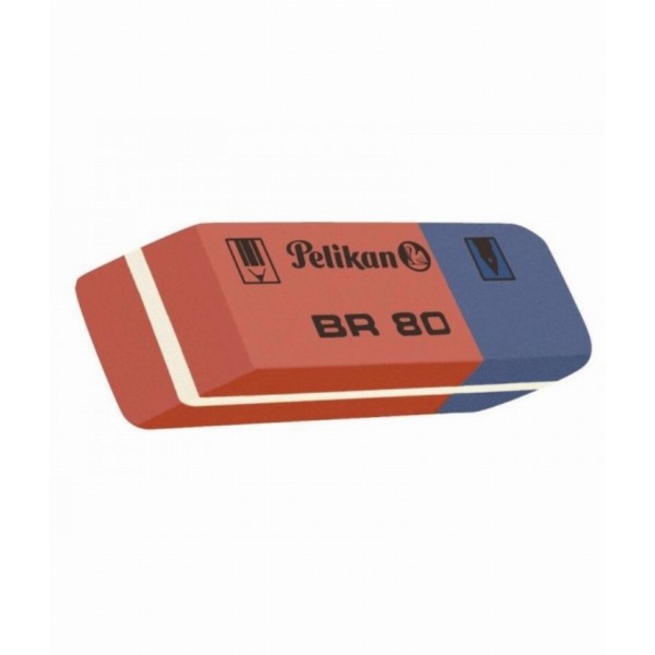 ΓΟΜΑ PELIKAN ΔΙΧΡΩΜΗ BR80