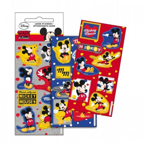 STICKERS LASER ΑΥΤΟΚΟΛΛΗΤΑ MICKEY MOUSE 