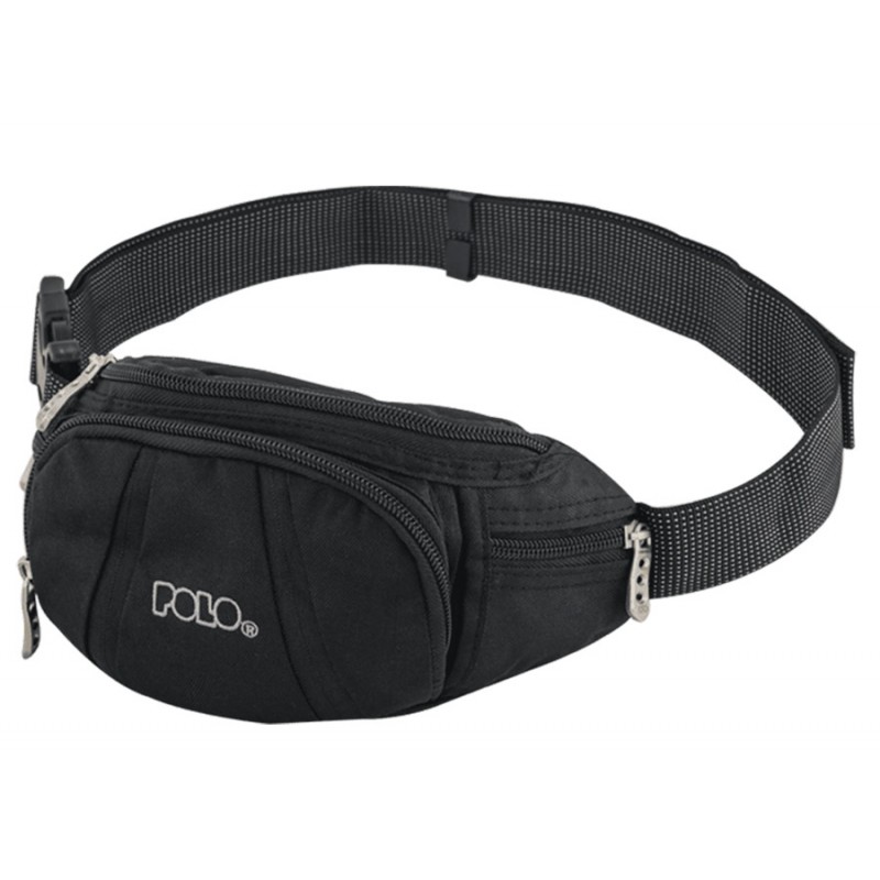 POLO ΑΝΔΡΙΚΟ PITTOCK ΤΣΑΝΤΑΚΙ ΜΕΣΗΣ ΜΑΥΡΟ 908021-2000