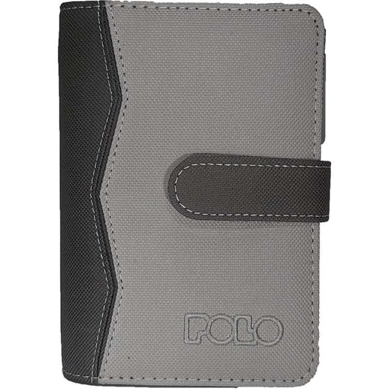 POLO ORGANIZER LARGE ΓΚΡΙ-ΜΑΥΡΟ 919039