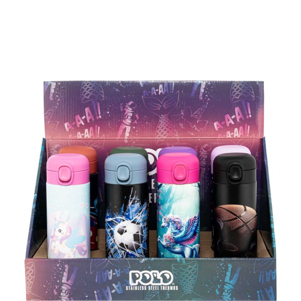 POLΟ CARS ΠΑΓΟΥΡΙ-ΘΕΡΜΟΣ STAINLESS STEEL 500ML 949005-8347